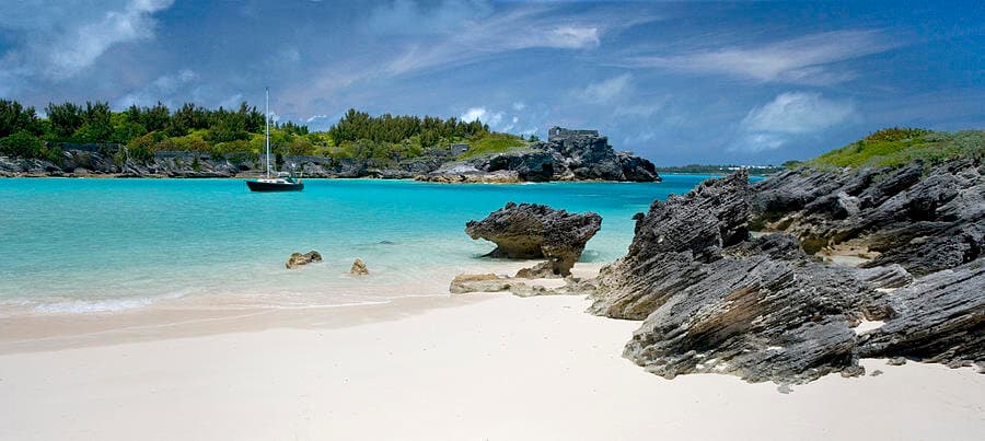 Castle Harbour, Bermuda, calm sheltered water