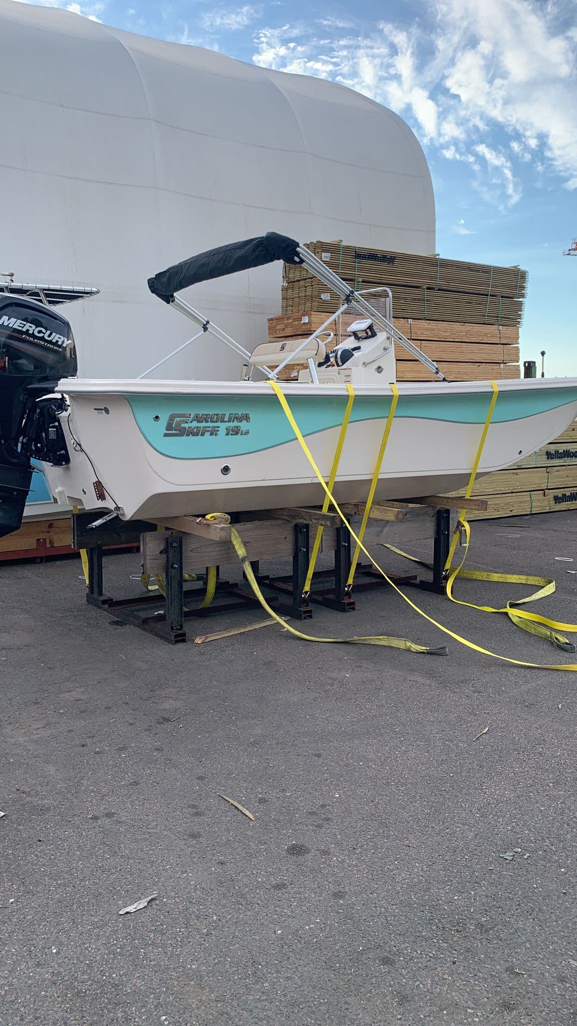 Carolina Skiff 19LS sourced for a first-time Bermuda boat owner